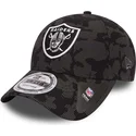 siltovka-zaoblena-cierna-nastavitelny-9forty-night-time-reflective-las-vegas-raiders-nfl-new-era