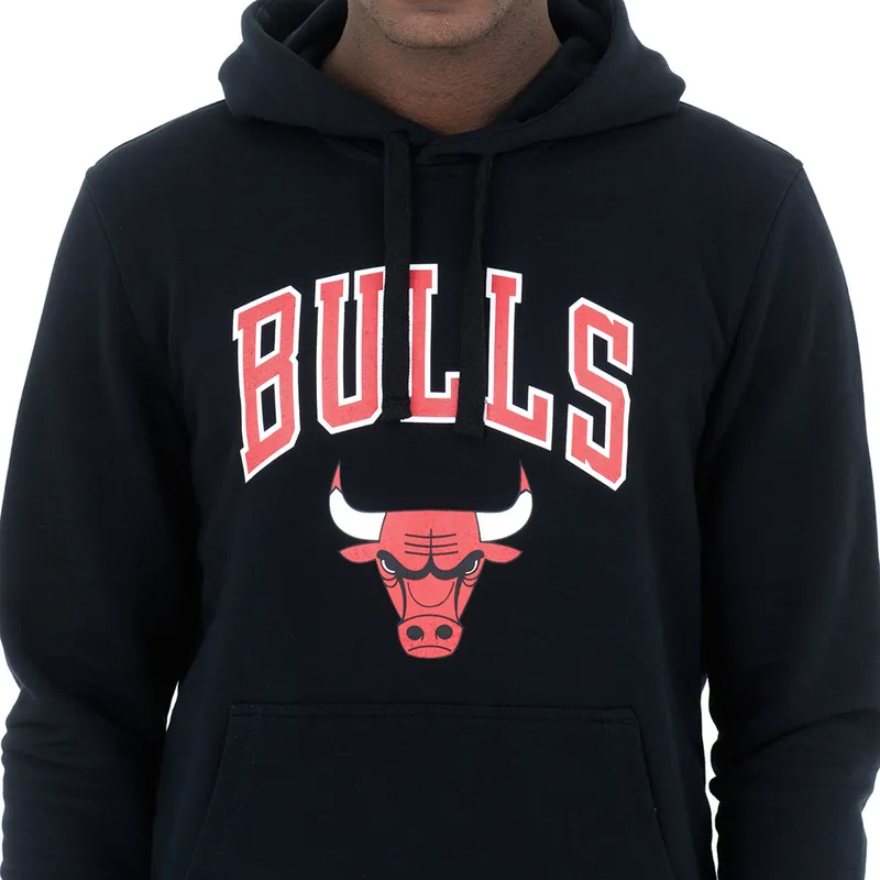 mikiny-s-kapucnou-cierna-pullover-hoody-chicago-bulls-nba-new-era