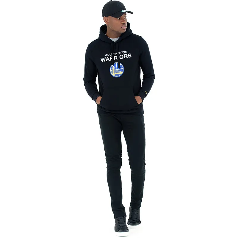 mikiny-s-kapucnou-cierna-pullover-hoody-golden-state-warriors-nba-new-era
