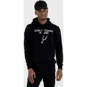 mikiny-s-kapucnou-cierna-pullover-hoody-san-antonio-spurs-nba-new-era
