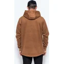 mikiny-s-kapucnou-hneda-pullover-hoody-premium-classics-new-era