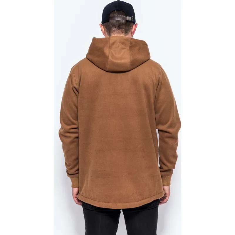 mikiny-s-kapucnou-hneda-pullover-hoody-premium-classics-new-era mikiny-s-kapucnou-hneda-pullover-hoody-premium-classics-new-era