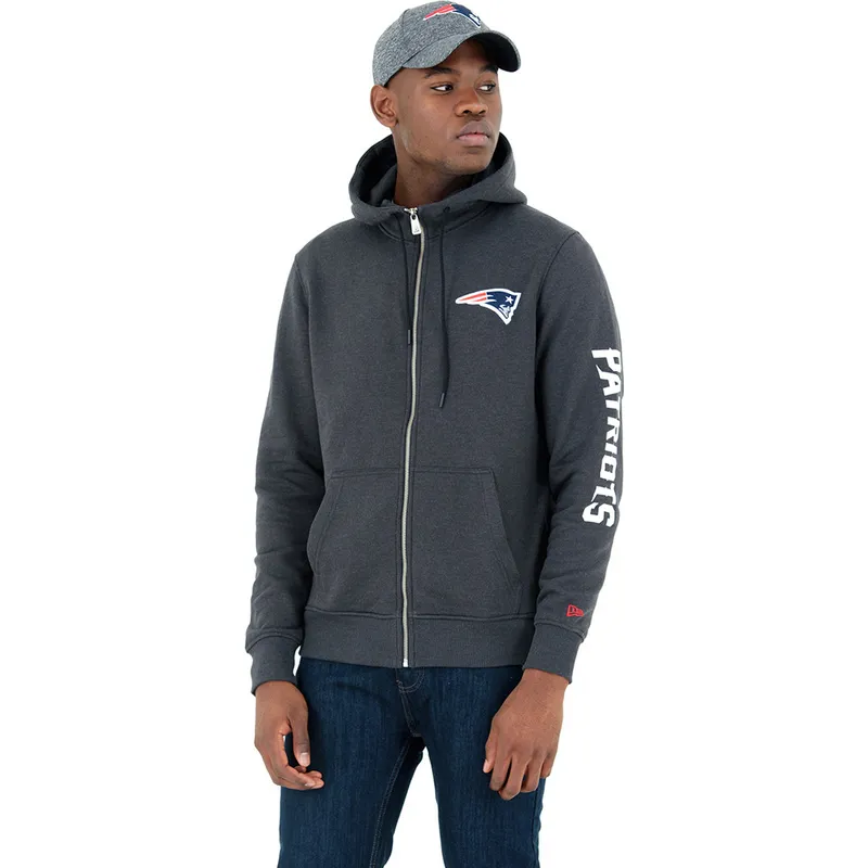 mikiny-s-kapucnou-kamen-full-zipped-hoody-new-england-patriots-nfl-new-era