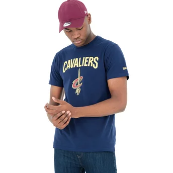 New Era Cleveland Cavaliers NBA Blue T-Shirt