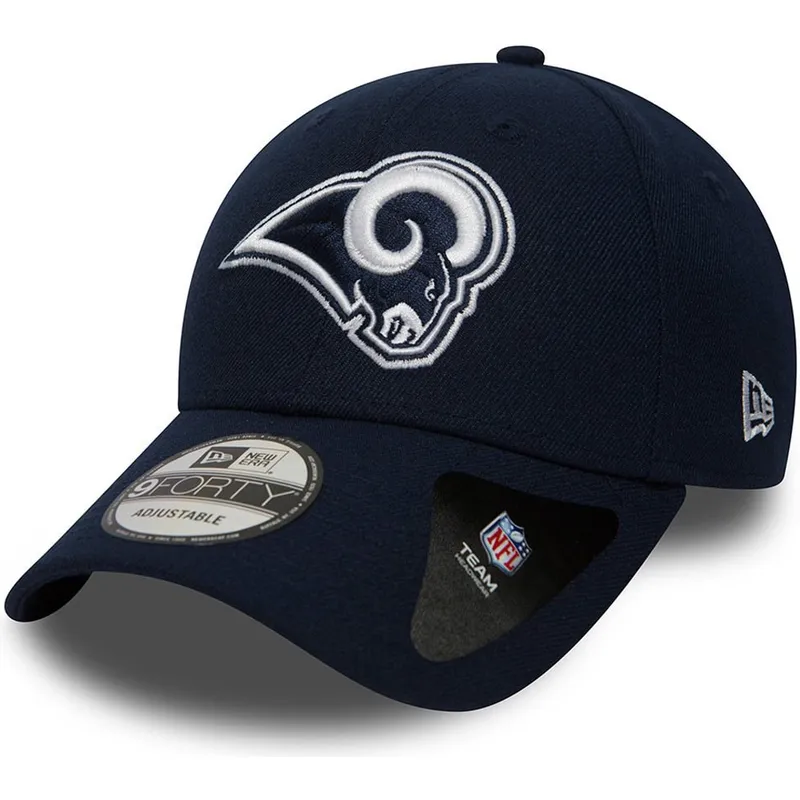 siltovka-zaoblena-tmavomodra-nastavitelny-9forty-the-league-los-angeles-rams-nfl-new-era