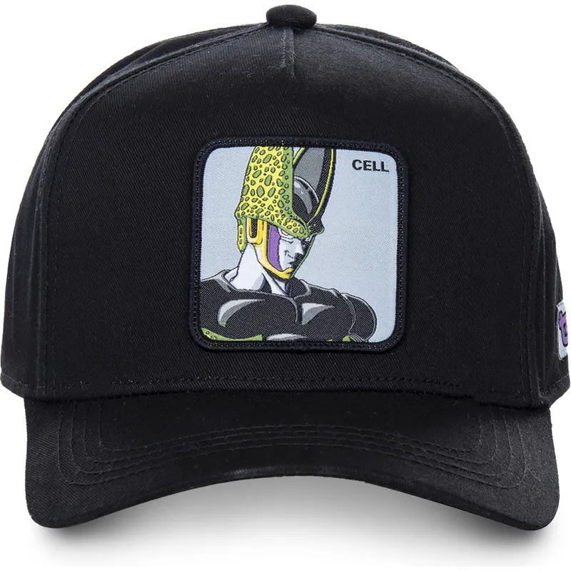siltovka-zaoblena-cierna-snapback-celc-cell-dragon-ball-capslab
