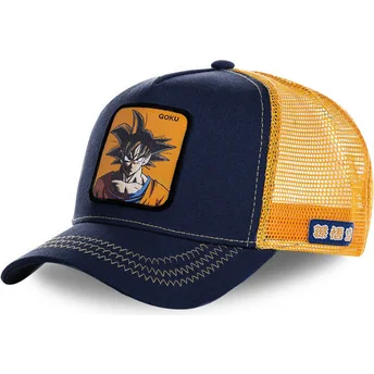 Cap zaoblená navy blue snapback Son Goku Dragon Ball Capslab