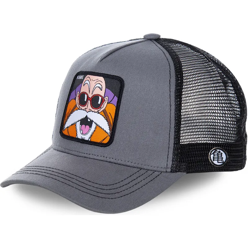 siltovka-zaoblena-siva-snapback-kam-majster-roshi-dragon-ball-capslab