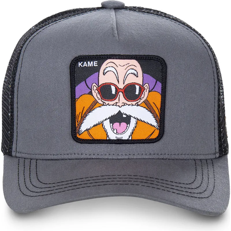 siltovka-zaoblena-siva-snapback-kam-majster-roshi-dragon-ball-capslab