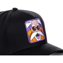 siltovka-zaoblena-cierna-snapback-kamb-majster-roshi-dragon-ball-capslab