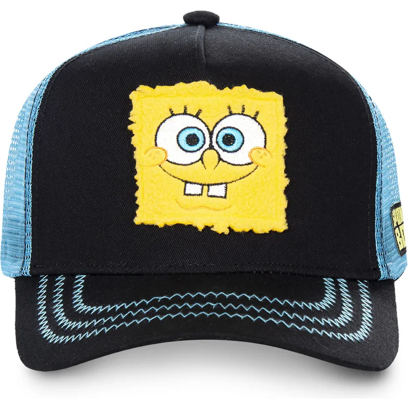siltovka-zaoblena-cierna-snapback-spoblk-bob-spongia-spongebob-capslab