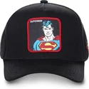 siltovka-zaoblena-cierna-snapback-clasico-sup4-superman-dc-comics-capslab