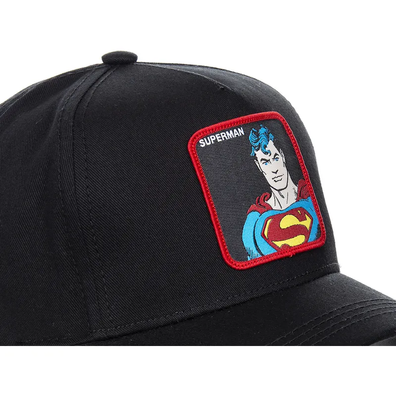 siltovka-zaoblena-cierna-snapback-clasico-sup4-superman-dc-comics-capslab