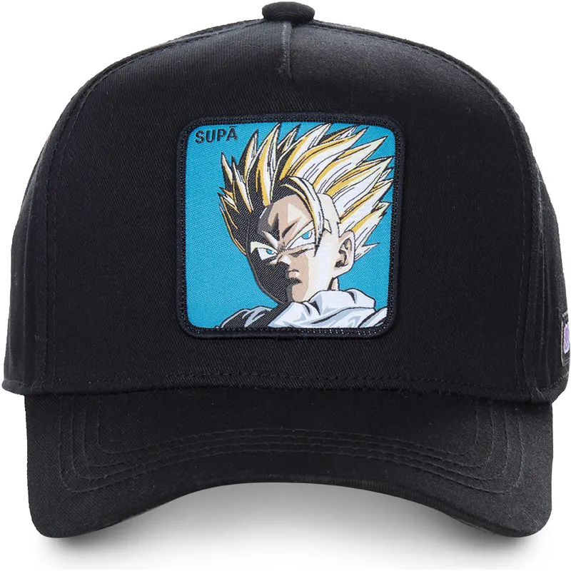 siltovka-zaoblena-cierna-snapback-super-saiyan-2-supb-son-gohan-dragon-ball-capslab