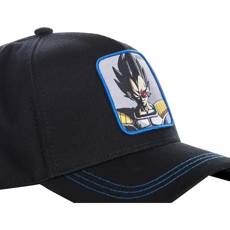siltovka-zaoblena-cierna-snapback-vegc-vegeta-dragon-ball-capslab