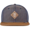 siltovka-6-panelova-modra-snapback-2tone-oxford-djinns