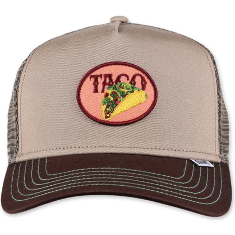 siltovka-zaoblena-bezova-snapback-food-taco-djinns siltovka-zaoblena-bezova-snapback-food-taco-djinns
