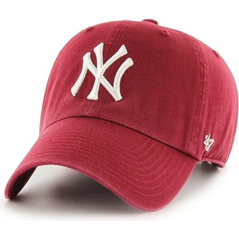 siltovka-zaoblena-cervena-nastavitelny-cardenal-new-york-yankees-mlb-47-brand