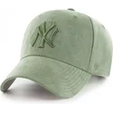 47-brand-curved-brim-grunes-logo-new-york-yankees-mlb-clean-up-ultra-basic-cap-grun