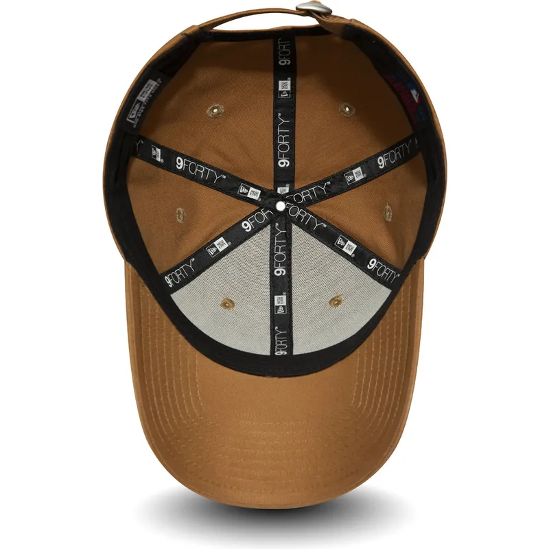 siltovka-zaoblena-hneda-nastavitelny-9forty-essential-new-york-yankees-mlb-new-era