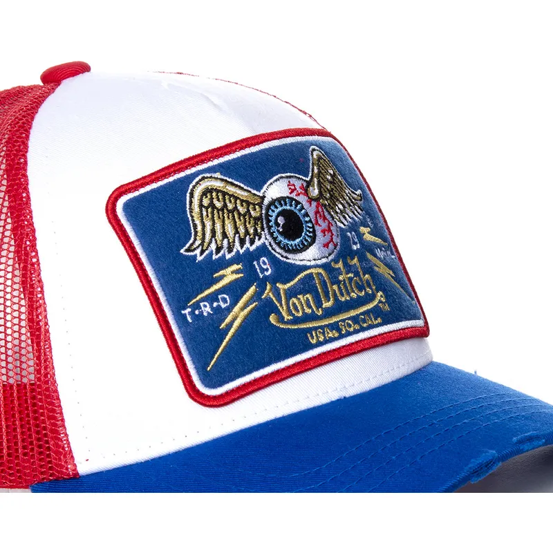 siltovka-zaoblena-biely-snapback-truck18-von-dutch