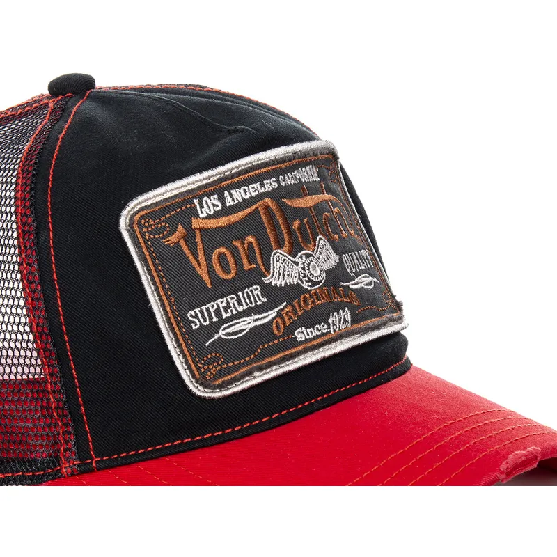siltovka-zaoblena-cierna-snapback-truck09-von-dutch