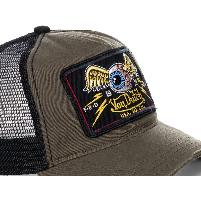 cap-zaoblena-brown-snapback-von-dutch