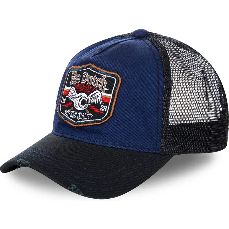 siltovka-zaoblena-modra-snapback-truck03-von-dutch