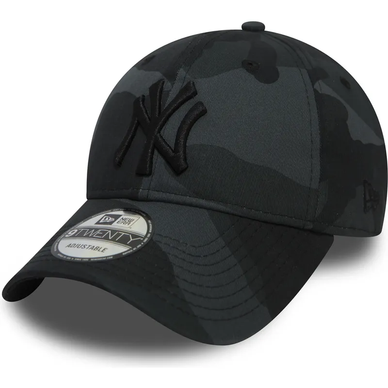 siltovka-zaoblena-kamuflaz-nastavitelny-9twenty-essential-packable-new-york-yankees-mlb-new-era