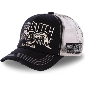 Cap zaoblená black snapback Von Dutch