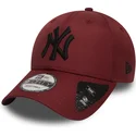 siltovka-zaoblena-cervena-nastavitelny-9forty-ripstop-new-york-yankees-mlb-new-era