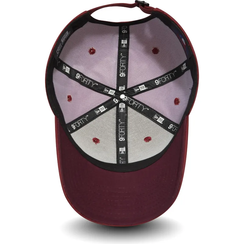 siltovka-zaoblena-cervena-nastavitelny-9forty-ripstop-new-york-yankees-mlb-new-era