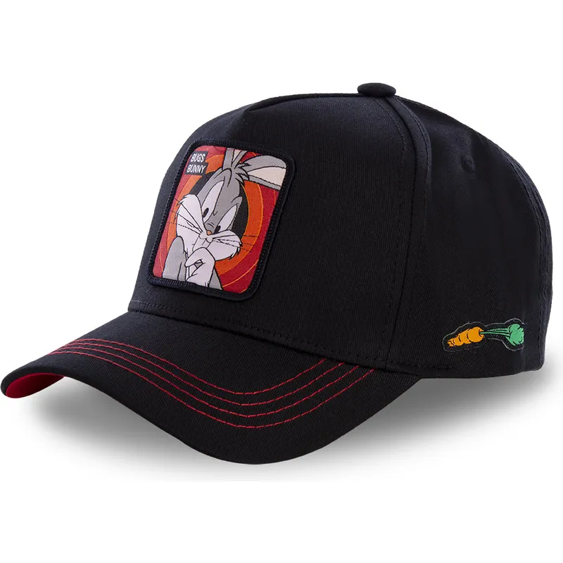 siltovka-zaoblena-cierna-snapback-bug2-bugs-bunny-looney-tunes-capslab