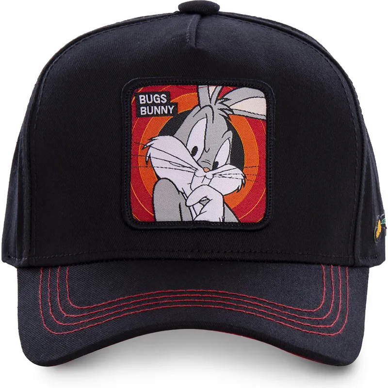 siltovka-zaoblena-cierna-snapback-bug2-bugs-bunny-looney-tunes-capslab