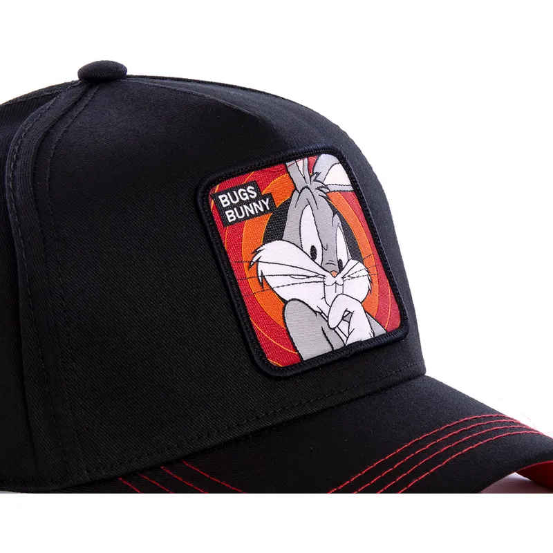 siltovka-zaoblena-cierna-snapback-bug2-bugs-bunny-looney-tunes-capslab