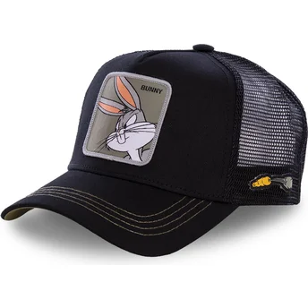 Cap zaoblená black snapback Bugs Bunny Looney Tunes Capslab