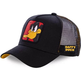 Capslab Daffy Duck DAF1 Looney Tunes Black Trucker Hat