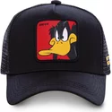 capslab-daffy-duck-daf1-looney-tunes-trucker-cap-schwarz