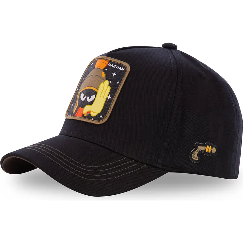 siltovka-zaoblena-cierna-snapback-mar3-marvin-martan-looney-tunes-capslab