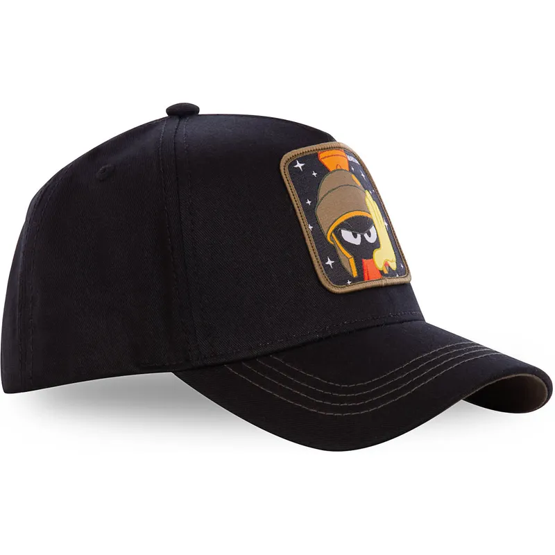 siltovka-zaoblena-cierna-snapback-mar3-marvin-martan-looney-tunes-capslab