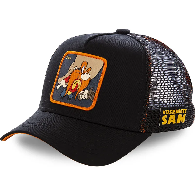 siltovka-zaoblena-cierna-snapback-sam1-sam-bigotes-looney-tunes-capslab
