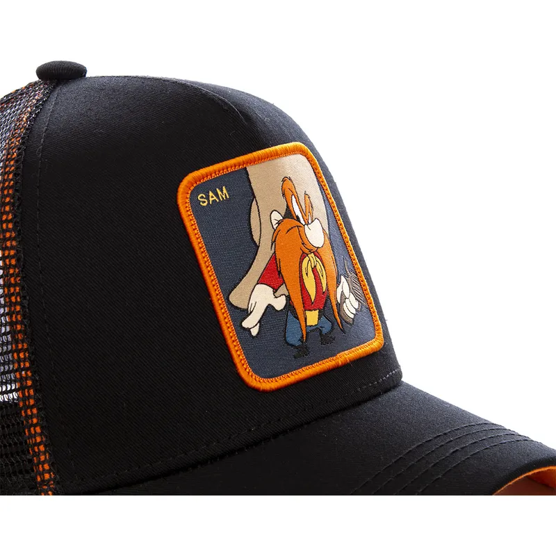 siltovka-zaoblena-cierna-snapback-sam1-sam-bigotes-looney-tunes-capslab