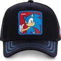 siltovka-zaoblena-cierna-snapback-so1b-sonic-sonic-the-hedgehog-capslab