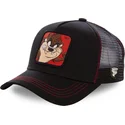 siltovka-zaoblena-cierna-snapback-tasmansky-diabol-looney-tunes-capslab