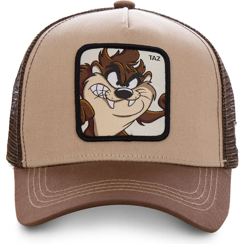 cap-zaoblena-brown-snapback-diablo-tasmanian-devil-looney-tunes-capslab