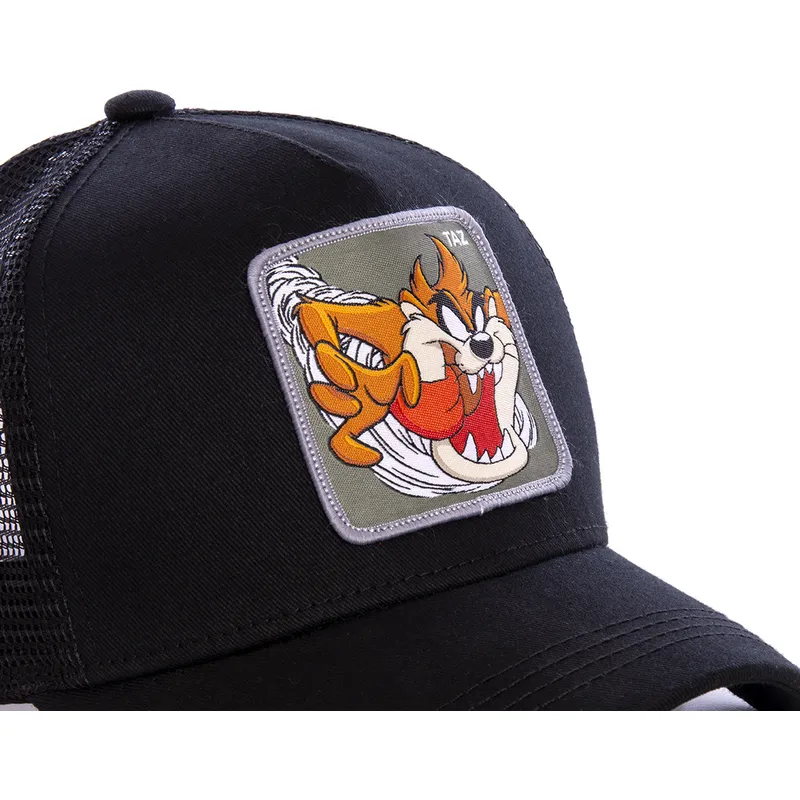siltovka-zaoblena-cierna-snapback-tasmansky-diabol-looney-tunes-capslab