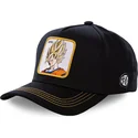snapback-kappe-mit-gebogenem-schirm-in-schwarz-son-goku-super-saiyan-go2-dragon-ball-von-capslab