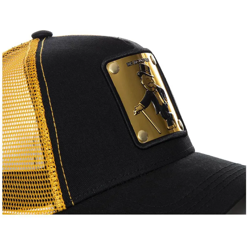 siltovka-zaoblena-cierna-snapback-uncle-money-rich-uncle-pennybags-monopoly-capslab