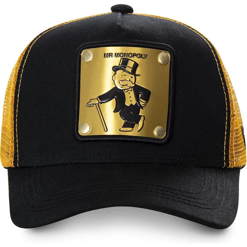 siltovka-zaoblena-cierna-snapback-uncle-money-rich-uncle-pennybags-monopoly-capslab