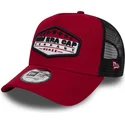 siltovka-zaoblena-cervena-snapback-patch-a-frame-new-era